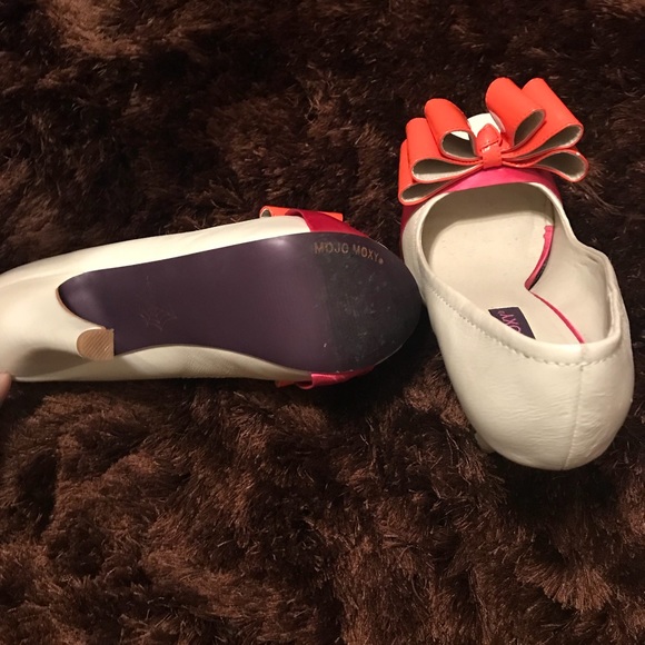 Multi color Cute Heels Like New Worn twice - Picture 2 of 3